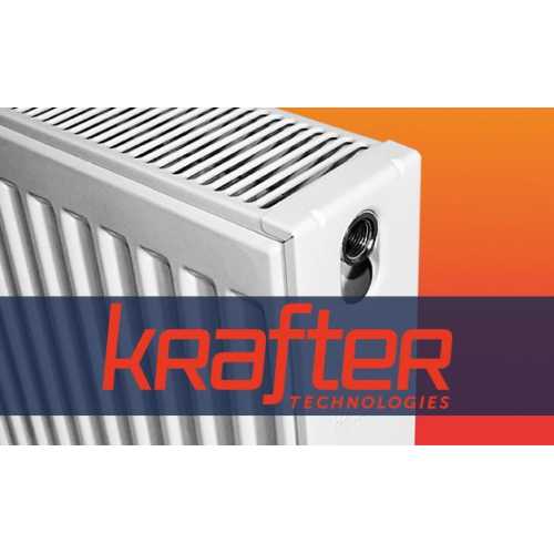 Конструкции и виды стальных радиаторов Krafter