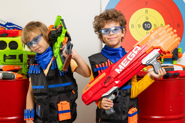 Nerf: заряд адреналина и веселья для детей и взрослых