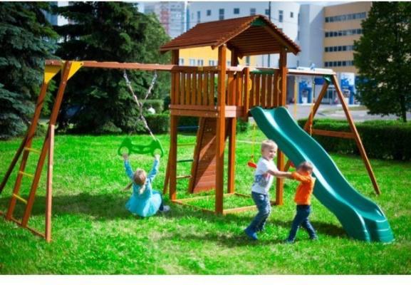 Детские игровые площадки и комплексы от производителя