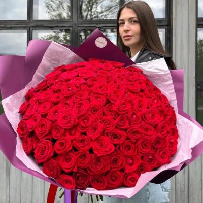 Букет из 101 Розы: Воплощение Роскоши